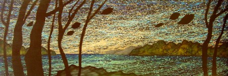 September tempts us with hints of fall foliage and hits of sunset brilliance. Georgian Bay, Ontario. 2013