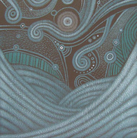 Inspired by the moonlit ski-hills of the Blue Mountains, Canada.